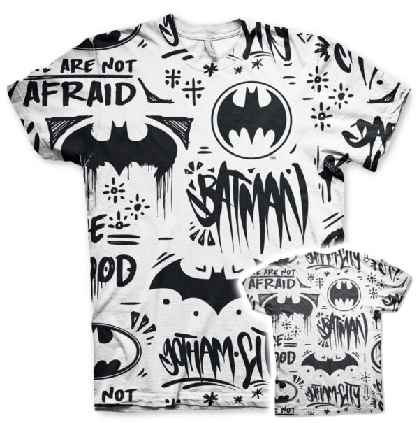 Batman Symbols T-Shirt A/O polyester officially licensed