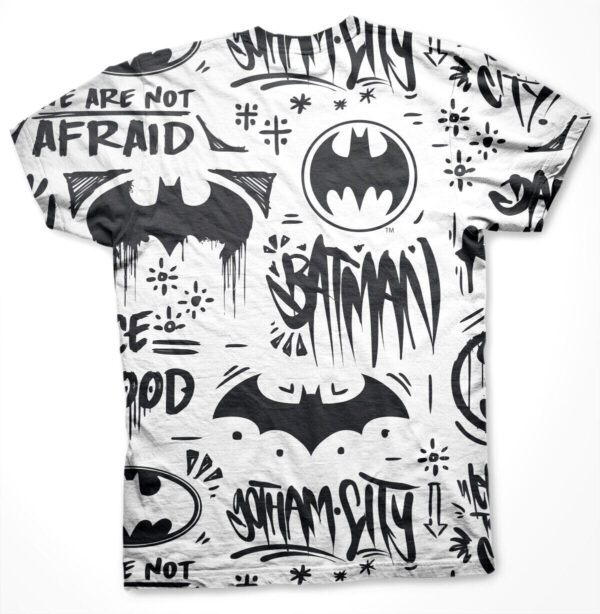 Batman Symbols T-Shirt A/O polyester officially licensed - Image 3