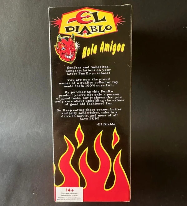 Case of 6 x EL DIABLO black suit bobble-head Funko Wacky Wobbler - Image 3