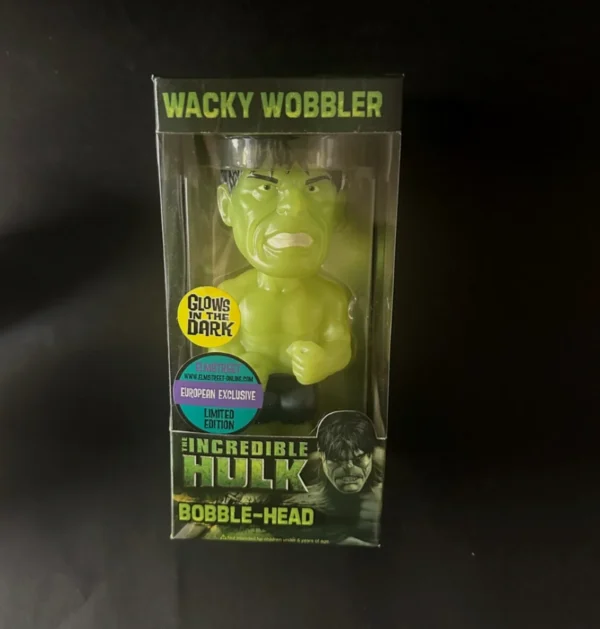Case of 6 x HULK glow bobble-head Funko Wacky Wobbler - Image 2