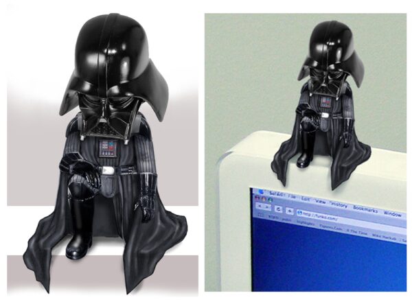 Darth Vader computer-sitter bobble-head Funko Wacky Wobbler - Image 2
