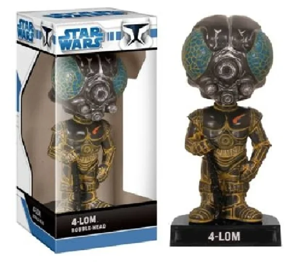 Case of 6 x 4-LOM bobble-head Funko Wacky Wobbler