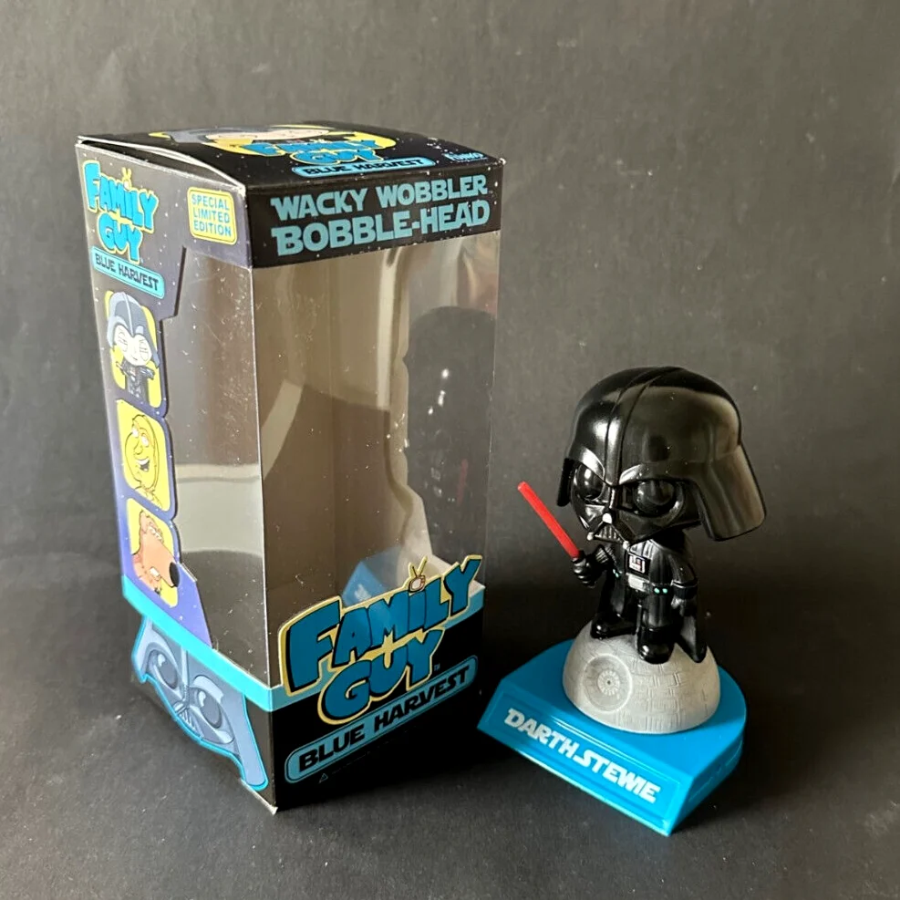 DARTH STEWIE mask bobble-head Funko Wacky Wobbler - Image 2