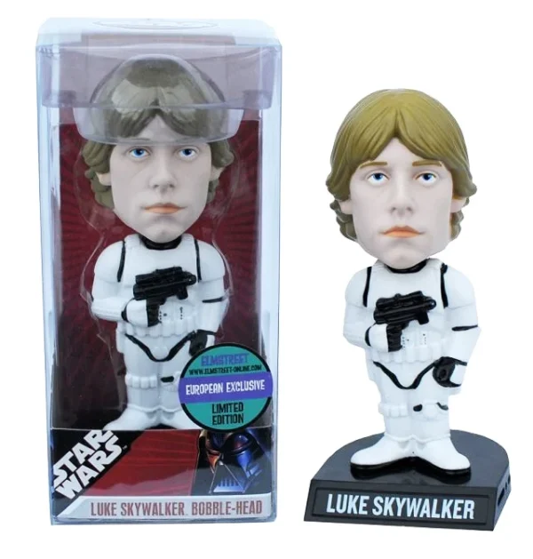 Case of 6 LUKE Storm Trooper Funko Wacky Wobbler