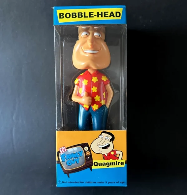Family Guy QUAGMIRE bobble-head Funko Wacky Wobbler - Image 2