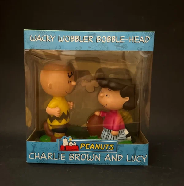 Peanuts CHARLIE and LUCY bobble-head 16cm Funko Wacky Wobbler