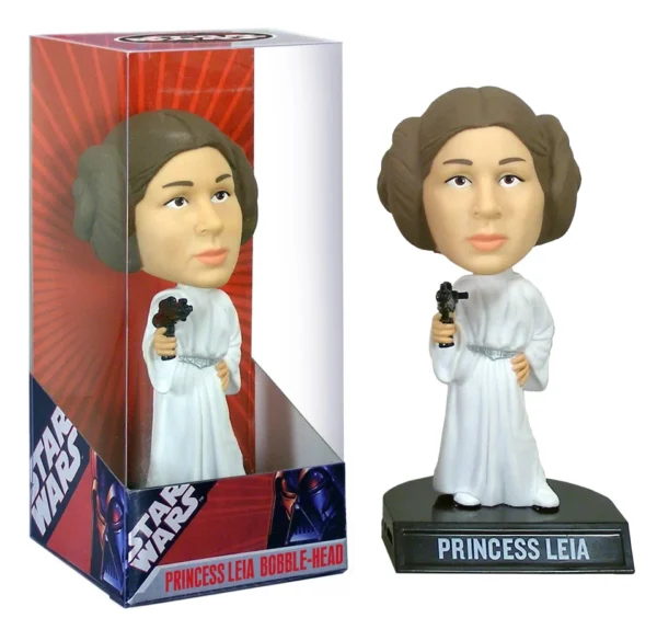 PRINCESS LEIA bobble-head Funko Wacky Wobbler