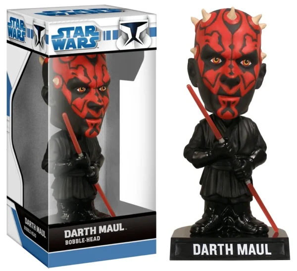 DARTH MAUL bobble-head Funko Wacky Wobbler
