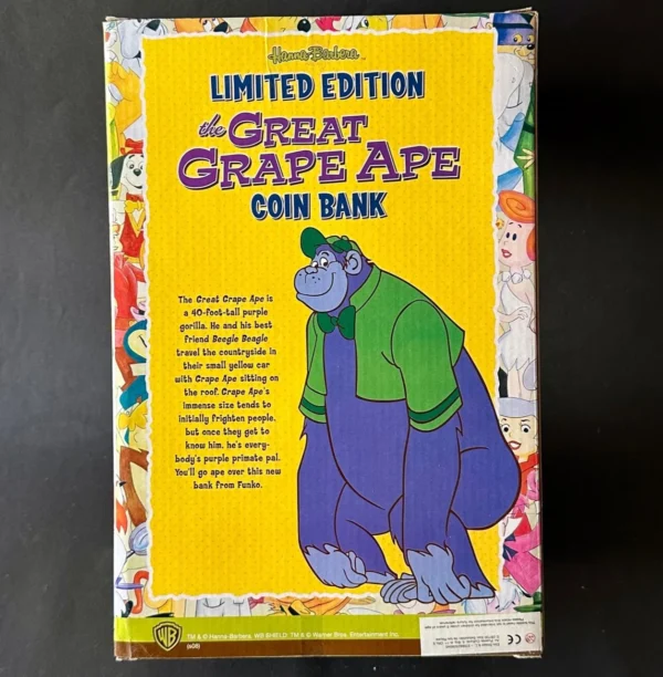 Hanna Barbera GREAT APE bank Funko Wacky Wobbler - Image 3