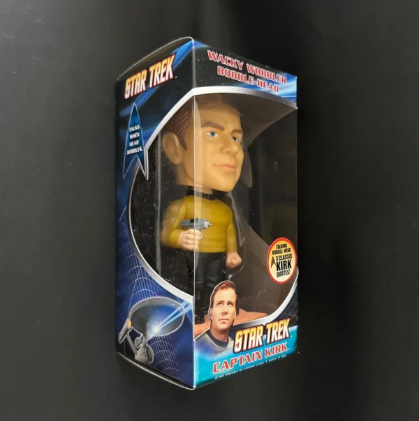 Star Trek CAPTAIN KIRK bobble-head Funko Wacky Wobbler - Image 3