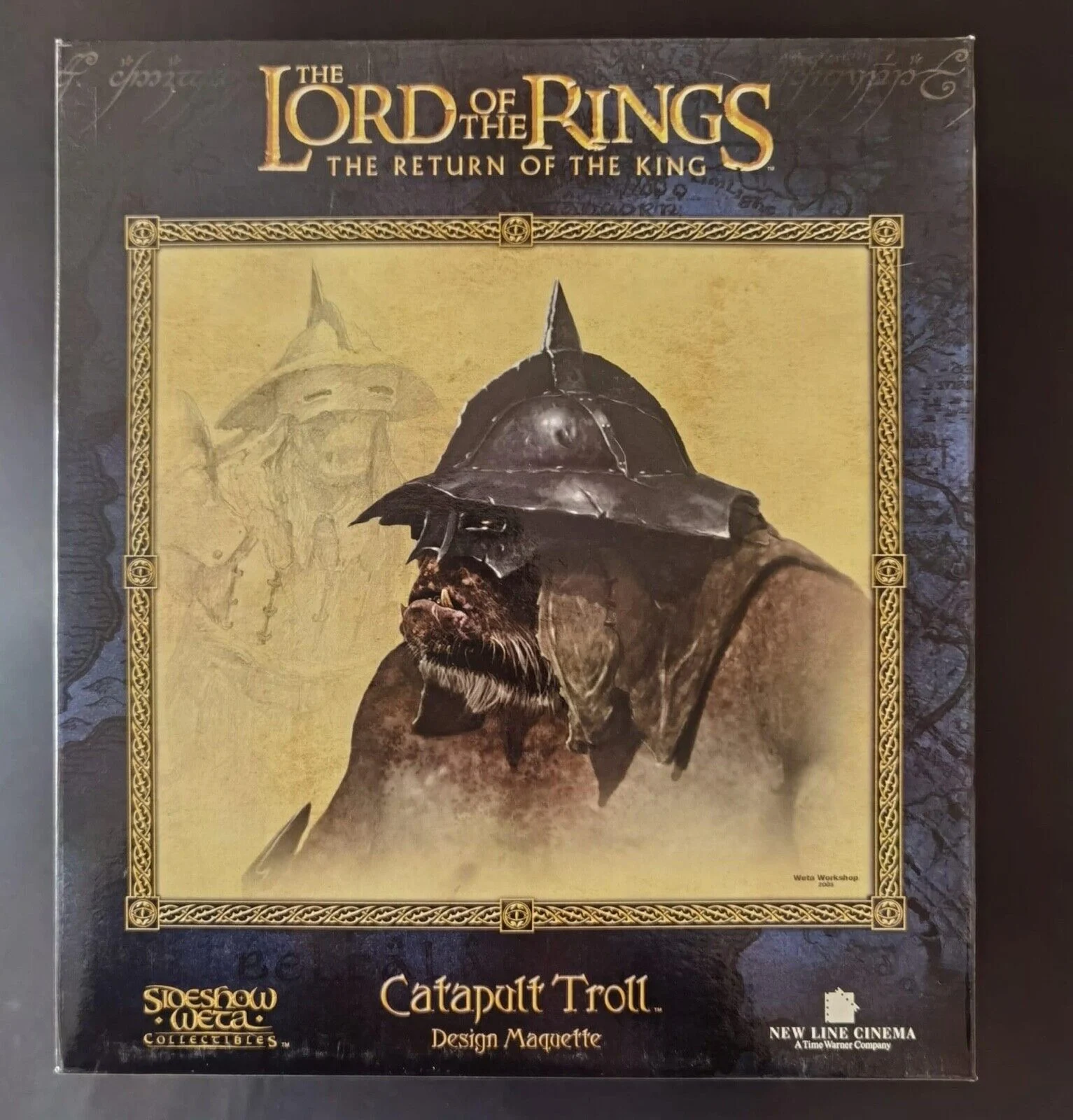 Lord Of The Rings CATAPULT TROLL bust Weta Sideshow - Image 4