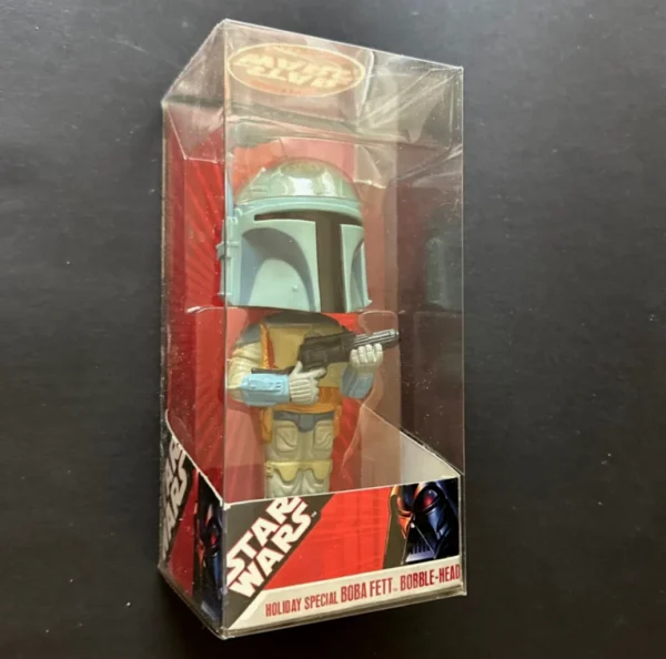BOBA FETT Holiday exclusive Funko Wacky Wobbler
